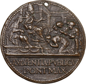 reverse: Paolo II (1464-1471), Pietro Barbo. Medaglia 