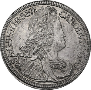 obverse: Austria. Karl VI (1711-1740). 1/2 Taler 1724, Hall mint