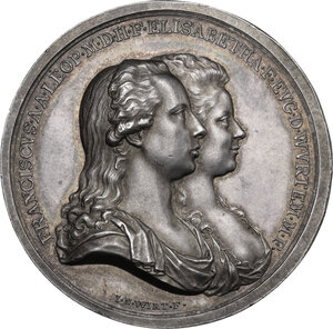 obverse: Austria. Franz II (1792-1835). Medal 1788, for the wedding of Archduke Franz with Princess Elisabeth of Württemberg