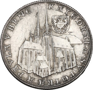 reverse: Czech Republic. Medal (Ducat) 1973 Cattedrali series