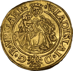 obverse: Hungary. Wladislaw II (1490-1516). Goldgulden 1509