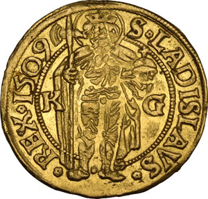 reverse: Hungary. Wladislaw II (1490-1516). Goldgulden 1509