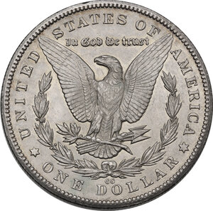 reverse: USA. Morgan Dollar 1884 CC, Carson City