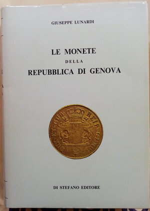 obverse: LUNARDI G. Le Monete della Repubblica di Genova