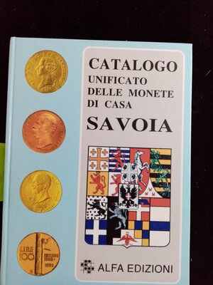 obverse: CATALOGO UNIFICATO DELLE MONETE DI CASA SAVOIA