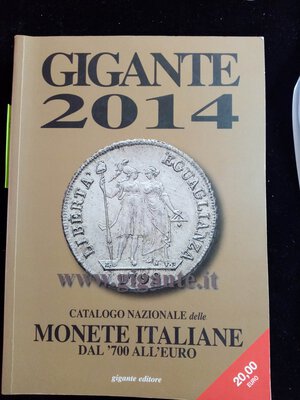 obverse: MONETE ITALIANE - Gigante 2014 dal  700 all Euro.