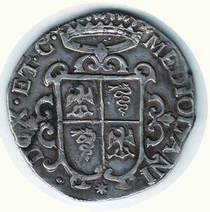 reverse: MILANO - Filippo IV (1621-1665) - Ducatone.