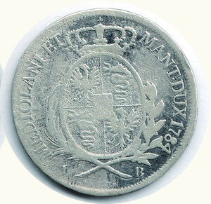 reverse: MILANO - Giuseppe II (1780-1790) - ½ Scudo 1784.