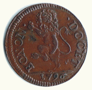 reverse: BOLOGNA - Pio VI - Quattrino 1796