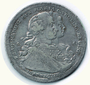 obverse: NAPOLI - Ferdinando IV - Piastra 1772 ‘fecunditas’.