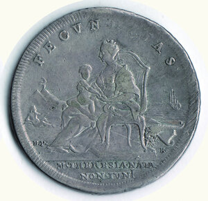 reverse: NAPOLI - Ferdinando IV - Piastra 1772 ‘fecunditas’.