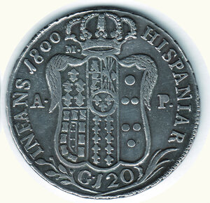 reverse: NAPOLI - Ferdinando IV - Piastra 1800