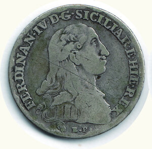 obverse: NAPOLI - Ferdinando IV - 1/2 Piastra da 60 gr. 1785 - Gigante 80.