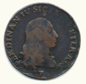 obverse: NAPOLI - Ferdinando IV - 3 Tornesi1788 - Pubblica II tipo.