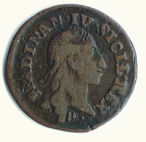 obverse: NAPOLI - Ferdinando IV (1759-1816) - 4 Cavalli 1791.