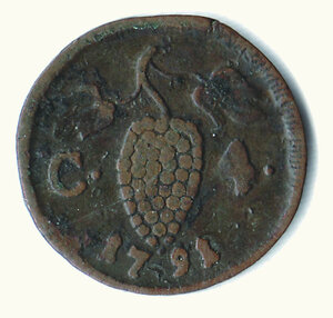 reverse: NAPOLI - Ferdinando IV (1759-1816) - 4 Cavalli 1791.