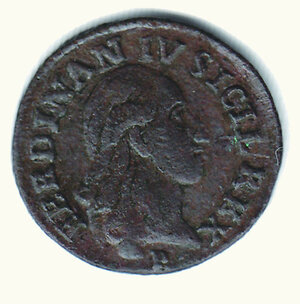 obverse: NAPOLI - Ferdinando IV - 3 Cavalli 1791