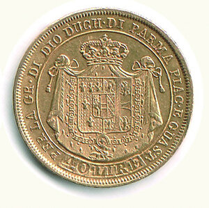 reverse: PARMA - Maria Luigia (1815-1847) - 40 Lire 1821.