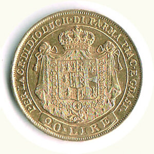 reverse: PARMA - Maria Luigia (1815-1847) - 20 Lire 1815.