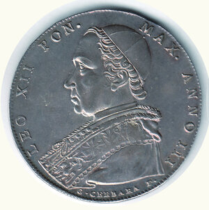 obverse: BOLOGNA - Leone XII (1823-1829) - Scudo 1825.