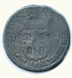 obverse: SAVOIA - CARLO EMANUELE II (1638-1675 ) - Reggenza - 5 Soldi 1647