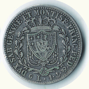 reverse: SAVOIA - CARLO FELICE - Lira 1826 Ge.