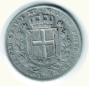 reverse: SAVOIA - Carlo Alberto - Lira 1831 To.