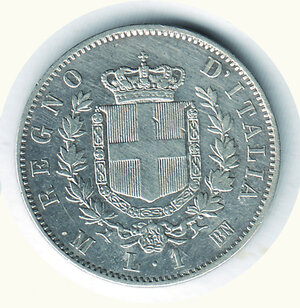 reverse: SAVOIA - VITTORIO EMANUELE II - Lira 1867 Mi.