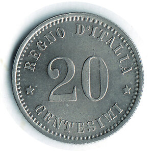 reverse: UMBERTO I - 20 Centesimi 1894