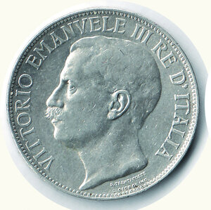 obverse: SAVOIA - VITTORIO EMANUELE III - 2 Lire 1911 (cinquantenario).