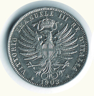 obverse: SAVOIA - VITTORIO EMANUELE III - 25 Cent. 1902.