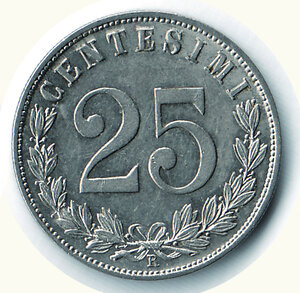 reverse: SAVOIA - VITTORIO EMANUELE III - 25 Cent. 1902.
