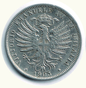 obverse: SAVOIA - VITTORIO EMANUELE II - 25 Cent. 1903.