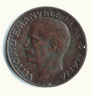 obverse: SAVOIA - VITTORIO EMANUELE III - 5 Cent. 1937.