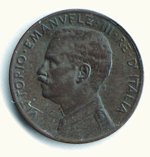obverse: SAVOIA - VITTORIO EMANUELE III - 1 Cent. 1918.