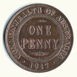 reverse: AUSTRALIA - Giorgio V - Penny 1917
