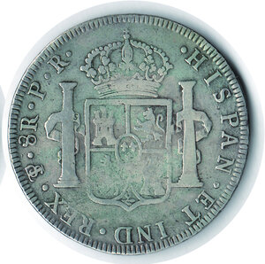 reverse: BOLIVIA Carlo IV (1788-1808) - 8 Reales 1794