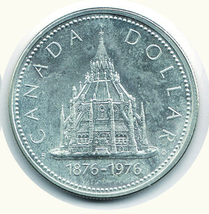 reverse: CANADA - Dollaro 1976 - Sigillato.