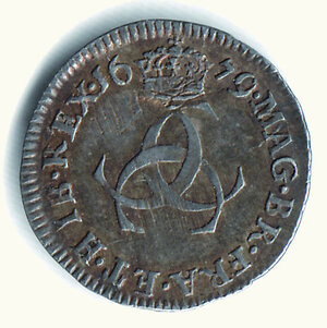 reverse: INGHILTERRA - CARLO II (1660 -1685) - 3 Pence 1679 - Seaby  3386.