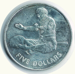 obverse: KIRIBATI - 5 Dollari 1978.