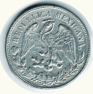 obverse: MESSICO - Peso 1909 - Zecca Città del Messico - Sigle GV.