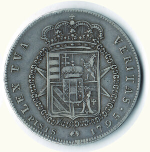 reverse: FIRENZE -  Ferdinando III - Francescone da 10 Paoli. 80