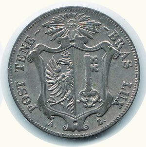 reverse: SVIZZERA - Ginevra - 10 Cent. 1847 - Cat. Alfa 633.