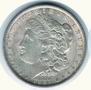 obverse: STATI UNITI - Dollaro Morgan 1887.