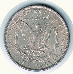 reverse: STATI UNITI - Dollaro Morgan 1887.