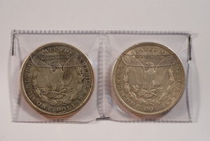 obverse: U.S.A. - Dollar 1921 Morgan - 2 monete