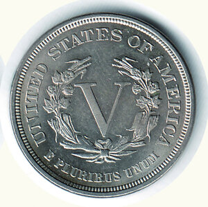 reverse: STATI UNITI - 5 Cent. 1883 - KM 111.