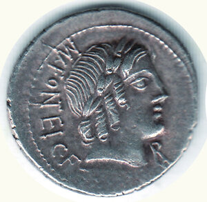 obverse: FONTEIUS C.F. - Denario 85 a.C. - Gr. 3,88.