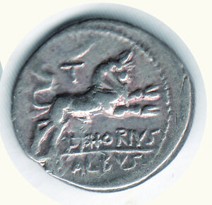 reverse: L. THORIUS BALBUS - Denario 105 a.C.
