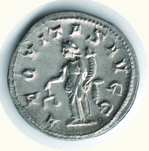reverse: FILIPPO I - Antoniniano; D/ Imperatore; R/ abbondanza e giustizia -Argentatura intonsa.